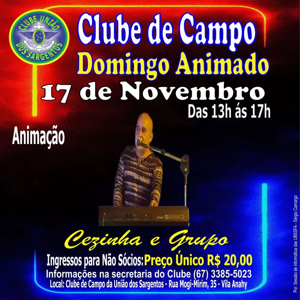 Domingo Animado no Clube de Campo 17/11/2024